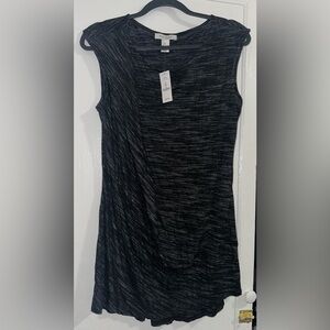 White House Black Market Dye Long Tee